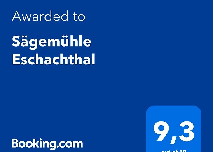 Saegemuehle Eschachthal Apartment